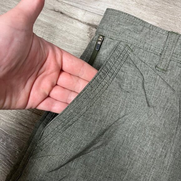 G.H. Bass & Co Explorer Mid Rise Pocket Chino Shorts Sage Grey Men’s Size 30 - Picture 4 of 10